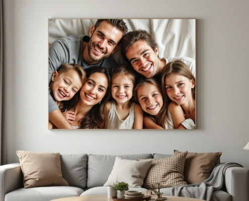 Lienzo familia